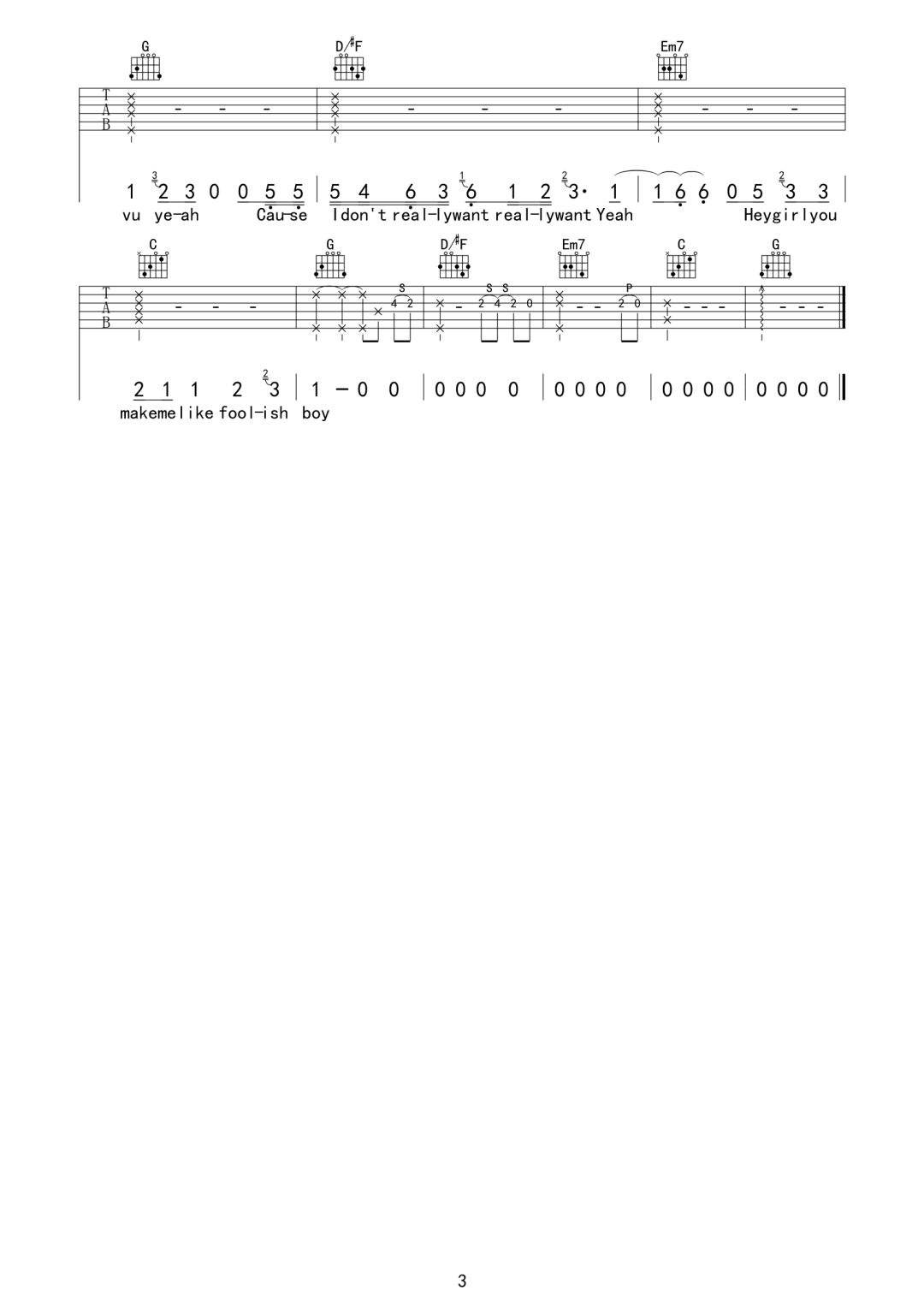 Moonlight吉他谱_3