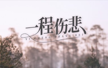 一程伤悲吉他谱