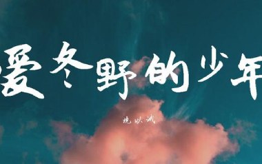 爱冬野的少年吉他谱