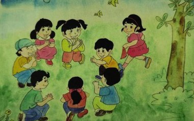 丢手绢吉他谱